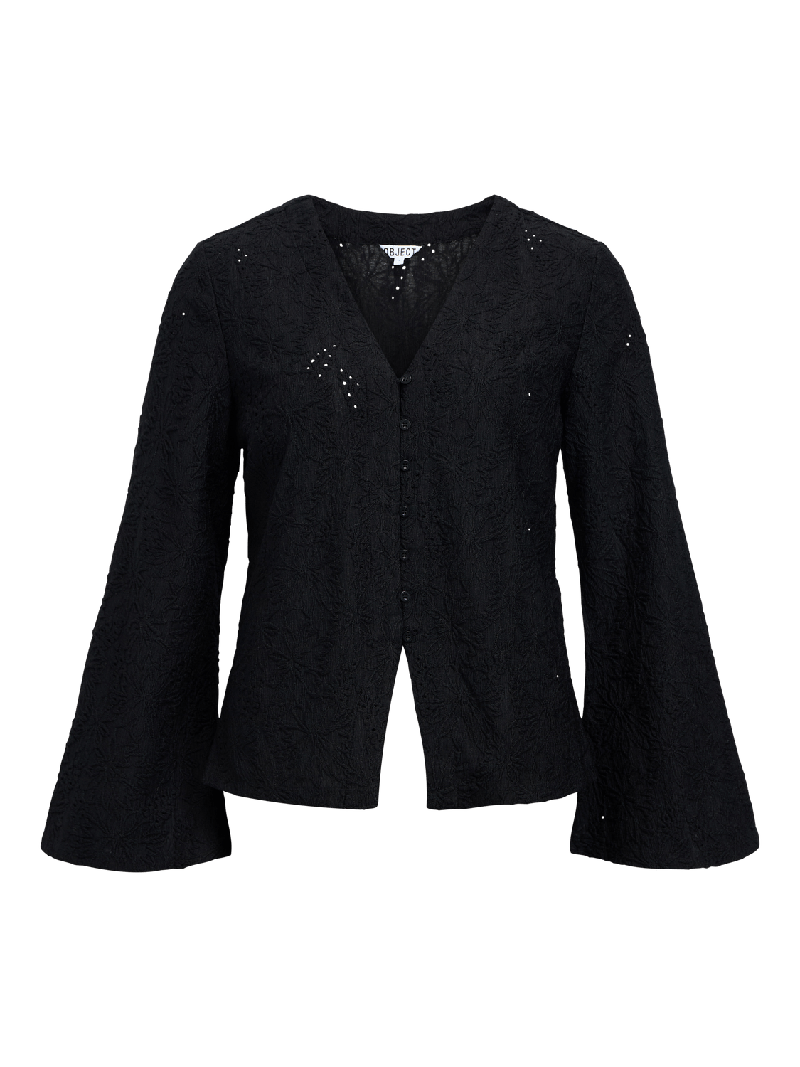 OBJEVERLY Top - Black - VERO MODA & VILA Bergvik